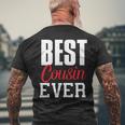 El Mejor Primo De La Historia Regalo Divertido Primo Prima Camiseta Hombre Estampado Espalda Regalos para ancianos