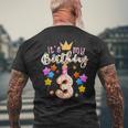Es Mi Rosquilla De 3 Años Feliz Niña De 3 Años Camiseta Hombre Estampado Espalda Regalos para ancianos