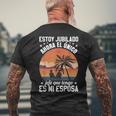 Estoy Jubilado Hombre Jubilación Pensionista Camiseta Hombre Estampado Espalda Regalos para ancianos