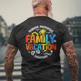Family Vacation 2025 Making Memories Together Matching Group Men's T-shirt Back Print Gifts for Old Men