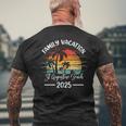 Family Vacation 2025 Vintage Florida St Augustine Beach Men's T-shirt Back Print Gifts for Old Men