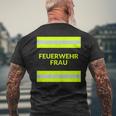 With Fire Brigade T-Shirt mit Rückendruck Geschenke für alte Männer