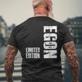 First Name Limited Edition Birthday For Egon T-Shirt mit Rückendruck Geschenke für alte Männer