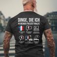 France Dinge In Meiner Freizeit Heimat T-Shirt mit Rückendruck Geschenke für alte Männer