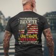 Freedom Isn't Free-Proud Daughter Of A Vietnam Veteran Dad Tank Top Men's Back Print T-Shirt Gifts for Old Men