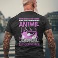 Gezwungen My Anime Zu Unterbreak Japanese T-Shirt mit Rückendruck Geschenke für alte Männer