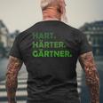 Hard Hardener Gardener T-Shirt mit Rückendruck Geschenke für alte Männer