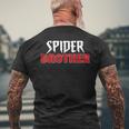 Spider Brother Matching Family Birthday Party Men's T-shirt Back Print Gifts for Old Men