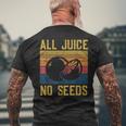 asectomy Set All Juice No Seed T-Shirt mit Rückendruck Geschenke für alte Männer