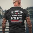 Futur Papy 2025 Annonce Grossesse Papy En Cours Baby Shower T-shirt imprimé au dos Cadeaux pour les vieillards