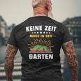 Gartenbahn Steam Train Model Railway Garden Slogan T-Shirt mit Rückendruck Geschenke für alte Männer