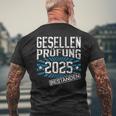 Gesellenprüfung Bestanden 2025 Geselle T-Shirt mit Rückendruck Geschenke für alte Männer