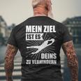 Goalkeeper Goalkeeper Football T-Shirt mit Rückendruck Geschenke für alte Männer