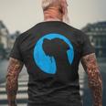 Great Dane Profile T-Shirt mit Rückendruck Geschenke für alte Männer