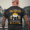 Grillmeister Hol Mir Ein Bier Grillmeister Hol T-Shirt mit Rückendruck Geschenke für alte Männer