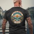 Gulf Of Mexico Foreverintage Retro S T-Shirt mit Rückendruck Geschenke für alte Männer