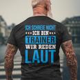 Handball Handball Trainer Saying For Trainer T-Shirt mit Rückendruck Geschenke für alte Männer