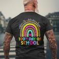 Happy 100 Days Of School Students Where The Adventure Begins Men's T-shirt Back Print Gifts for Old Men