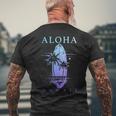 Hawaii Surf Hawaii Aloha Maui Konaintage Surfer T-Shirt mit Rückendruck Geschenke für alte Männer