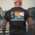 Hemet California Retro 80S Bigfoot Mountains T-shirt imprimé au dos Cadeaux pour les vieillards
