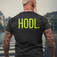 Hodl T-Shirt mit Rückendruck Geschenke für alte Männer