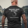 Humour Sport Homme Summer Body En Cours Musculation T-shirt imprimé au dos Cadeaux pour les vieillards