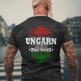 For Hungarian Hungary T-Shirt mit Rückendruck Geschenke für alte Männer