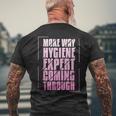 Hygiene-Experte T-Shirt mit Rückendruck Geschenke für alte Männer