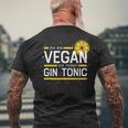 Ich Binegan Ich Trinke Gin Tonic X Lecker Gin T-Shirt mit Rückendruck Geschenke für alte Männer