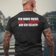 Ich Fahre Diesel Weil Super Bin Ich Selber Car Tuning T-Shirt mit Rückendruck Geschenke für alte Männer