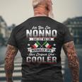 Italian Grandpa From Italy Nonno T-Shirt mit Rückendruck Geschenke für alte Männer