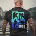 Judo Clothing For Judoka Gear Judo T-Shirt mit Rückendruck Geschenke für alte Männer