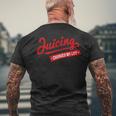 Juicing Changed My Life Healthy Lifestyle Detox And Diet Tank Top Men's Back Print T-Shirt Gifts for Old Men