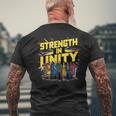 Juneteenth 1865 A Legacy Of Strength In Unity And Freedom Men's Back Print T-Shirt Gifts for Old Men