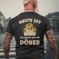 Kebab Doner Spike Doner Shop Dürum Doner For Doner Fan T-Shirt mit Rückendruck Geschenke für alte Männer