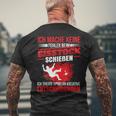 Keine Fehlbei Eisstock Shoot T-Shirt mit Rückendruck Geschenke für alte Männer