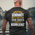 Koblenz Germany City Home German T-Shirt mit Rückendruck Geschenke für alte Männer