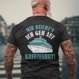 Kreuzfahrtschiff Seereise Reise Spruch Kreuzfahrt T-Shirt mit Rückendruck Geschenke für alte Männer