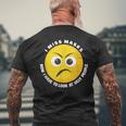 Les Masques Me Manquent Maintenant Je Dois Regarder Les Gens Laids Unmasked Meme T-shirt imprimé au dos Cadeaux pour les vieillards