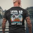 Level 12 Jahre Geburtstags Junge Gamer 2013 Geburtstag T-Shirt mit Rückendruck Geschenke für alte Männer