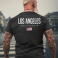 Los Angeles Californie Ca T-shirt imprimé au dos Cadeaux pour les vieillards