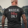 Magicalibes Only Fun Méditation Manifestation Positive T-shirt imprimé au dos Cadeaux pour les vieillards