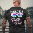 Mallorca Party Crew Malle Party Crew Malle Holiday T-Shirt mit Rückendruck Geschenke für alte Männer