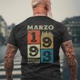 Marzo 1993Intage 32 Años Regalo Cumpleaños Hombre Camiseta Hombre Estampado Espalda Regalos para ancianos