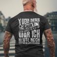 With Mechanic Car Wenn Dieser Noch Sauberist Ist T-Shirt mit Rückendruck Geschenke für alte Männer