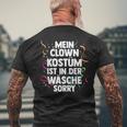 Mein Clown Kostüm Ist In Der Wäsche Carnival T-Shirt mit Rückendruck Geschenke für alte Männer