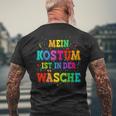 Mein Kostüm Ist In Der Wäsche Confetti For Carnival Fancy Dress T-Shirt mit Rückendruck Geschenke für alte Männer