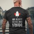 Mir Reicht's Ich Flieg Nach Canada Fan T-Shirt mit Rückendruck Geschenke für alte Männer