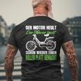 Moped Scooter Hercules intage Car S T-Shirt mit Rückendruck Geschenke für alte Männer