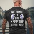 Mostkrug Abbelwoi Jug Bembel Frankfurt Äppler T-Shirt mit Rückendruck Geschenke für alte Männer